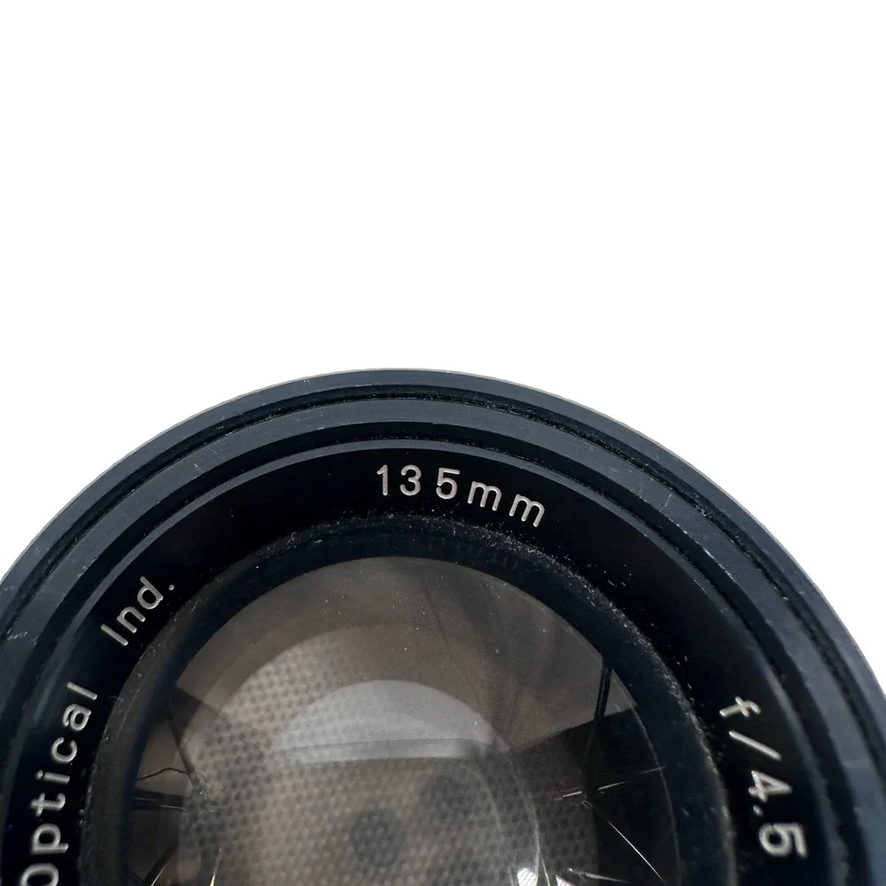 JML Optical Ind 135mm f/4.5 Enlarging Lens Made in Japan No 48960 Black